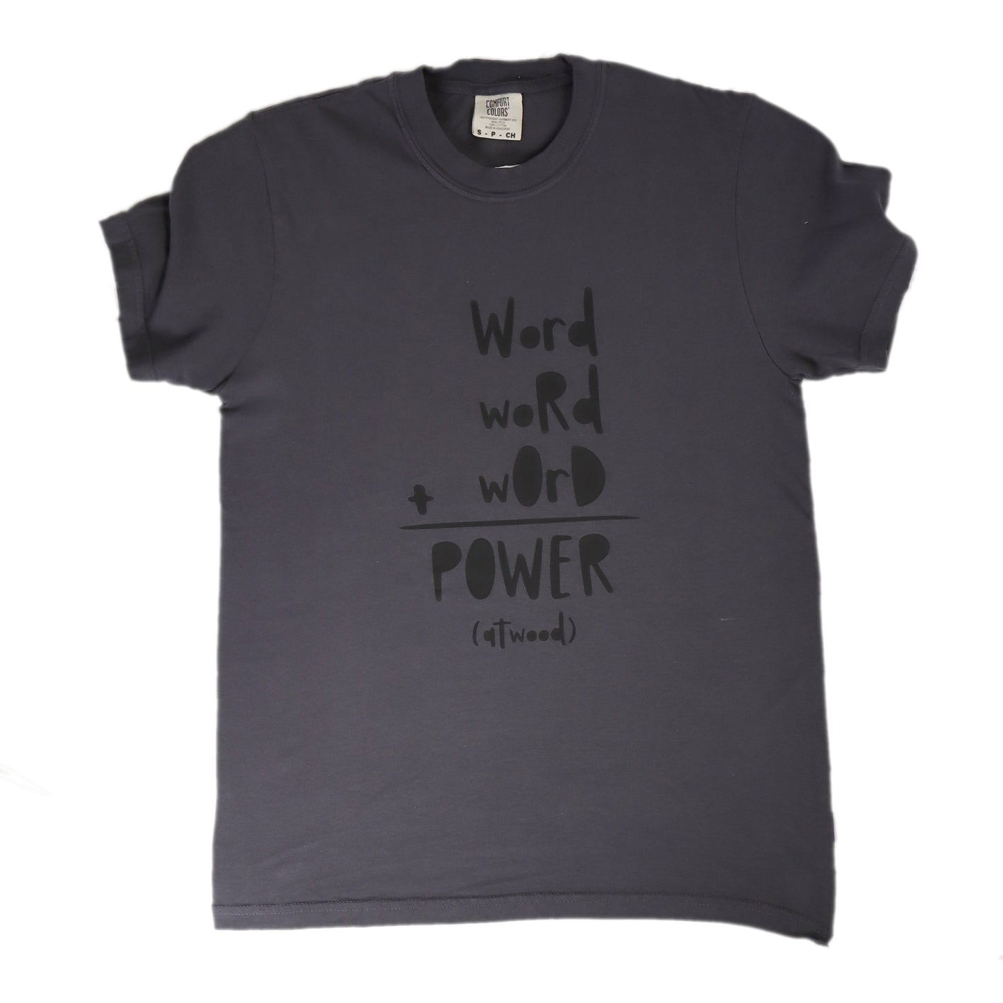 Word+Word+Word=Power Graphic Tshirt
