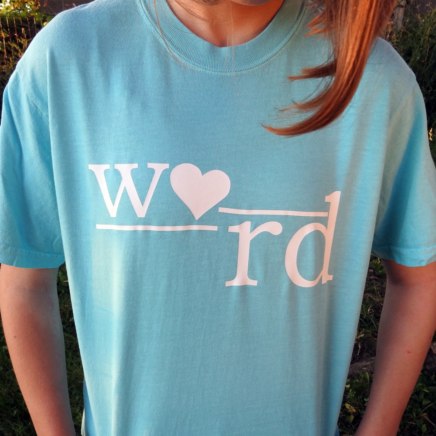 Word Heart Graphic Tshirt