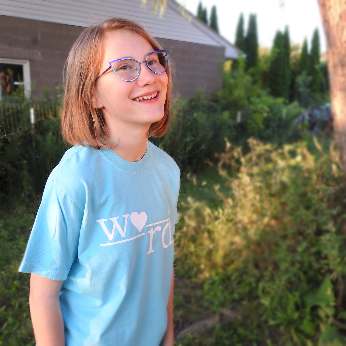 Word Heart Graphic Tshirt
