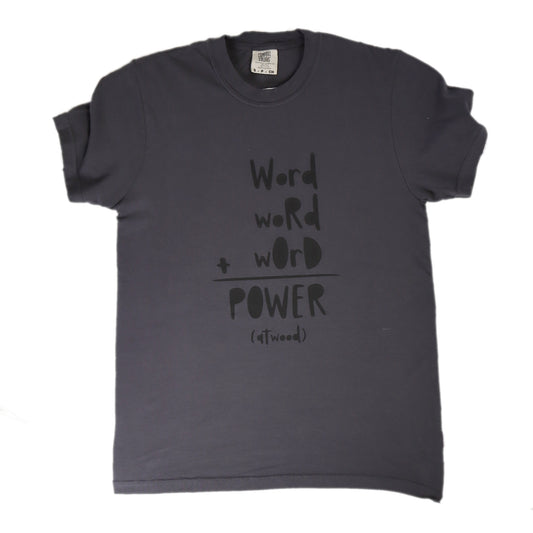 Word+Word+Word=Power Graphic Tshirt